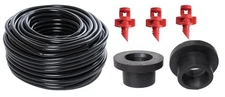 Custom Listing For 500pc 1/4" THG & 500pc Spray Jets & 100' 1/4" BLK Tubing $$