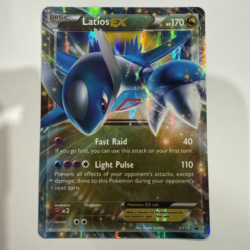 Pokemon 2015 XY Black Star Promo #XY72 Latios EX