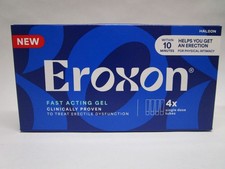 Eroxon StimGel Fast Acting 4 Single Dose Tubes Per Box Exp 9/2026