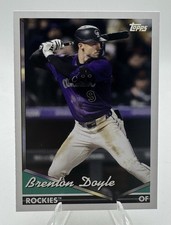 2024 Topps Archives Brenton Doyle #254 Colorado Rockies ⚾️
