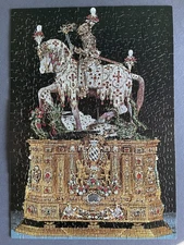 Vintage Springbok Saint George and the Dragon puzzle 500 Pcs Complete