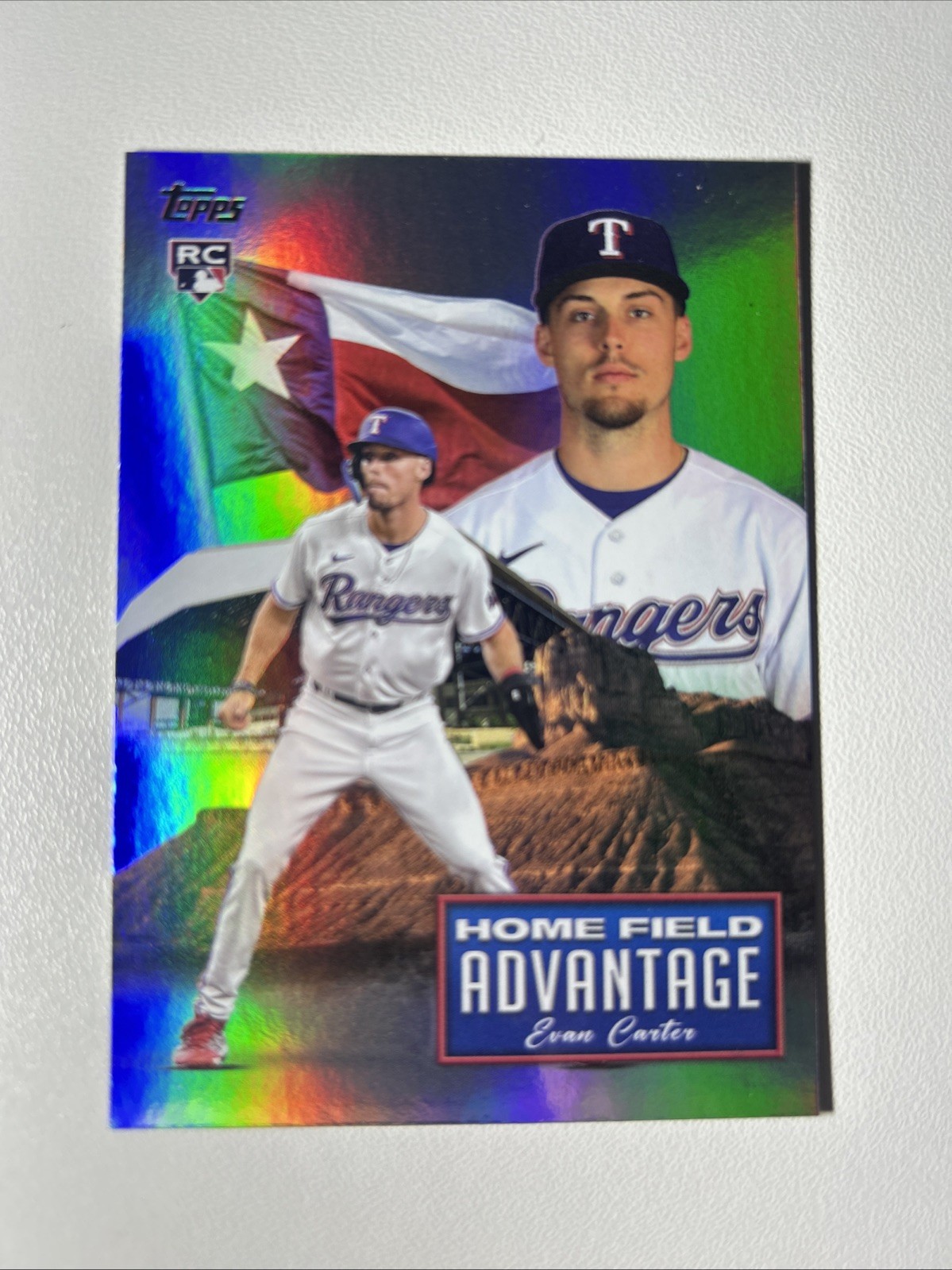 2024 Topps Series 2 - Home Field Advantage Evan Carter #HFA-13 (RC)