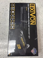 LEXIVON Torx Bit Socket Set, Premium S2 Alloy Steel | 13-Piece Star T8 - T60 Set