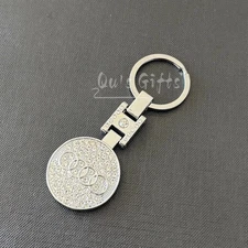 Audi Double-Sided Crystal Keychain US Seller Free Shipping