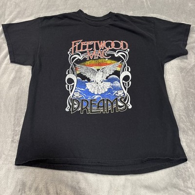 Fleetwood Mac Dreams Band T-Shirt XL    Graphic Tee Classic Rock - Excellent