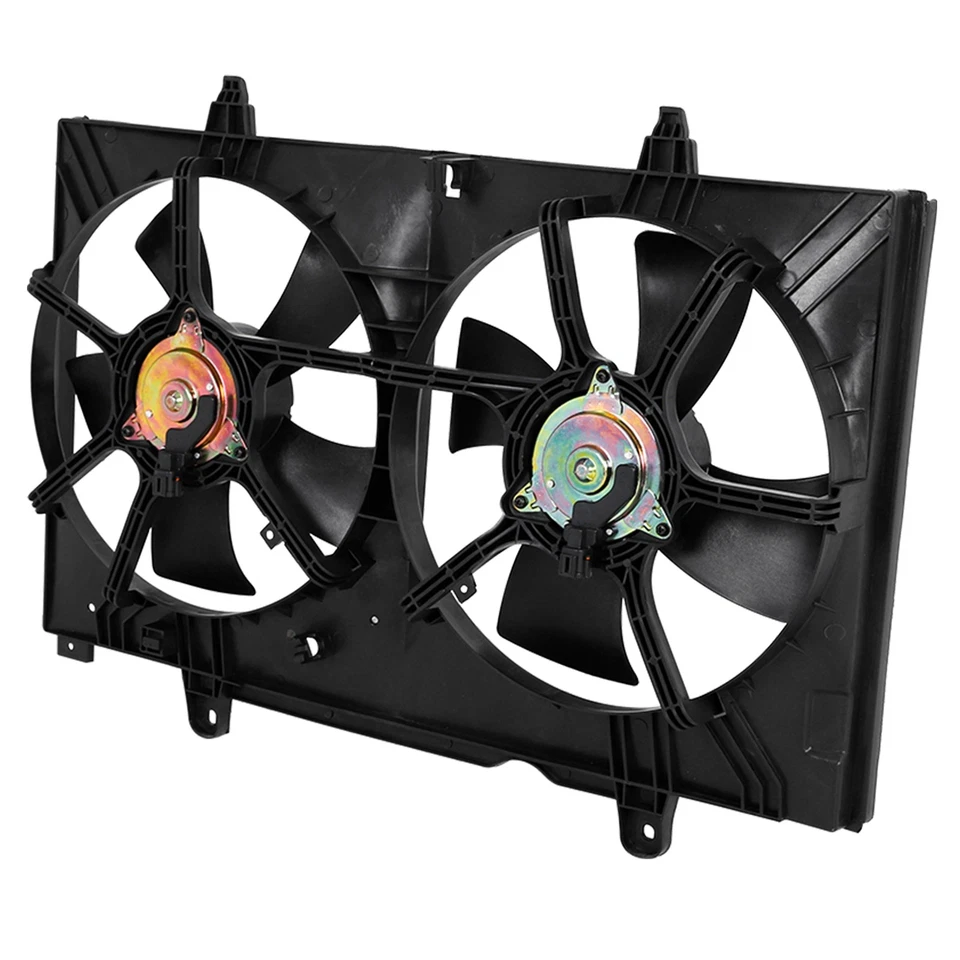 Radiator Cooling Dual Shroud Fan For 2003-2007 Nissan Murano 21481CA000 620760 Foto 4 de 4