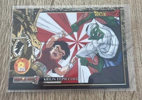 🇫🇷 Carte Dragon Ball N°35 N35 Skill Card FR Collectionner Krilin Piccolo 035
