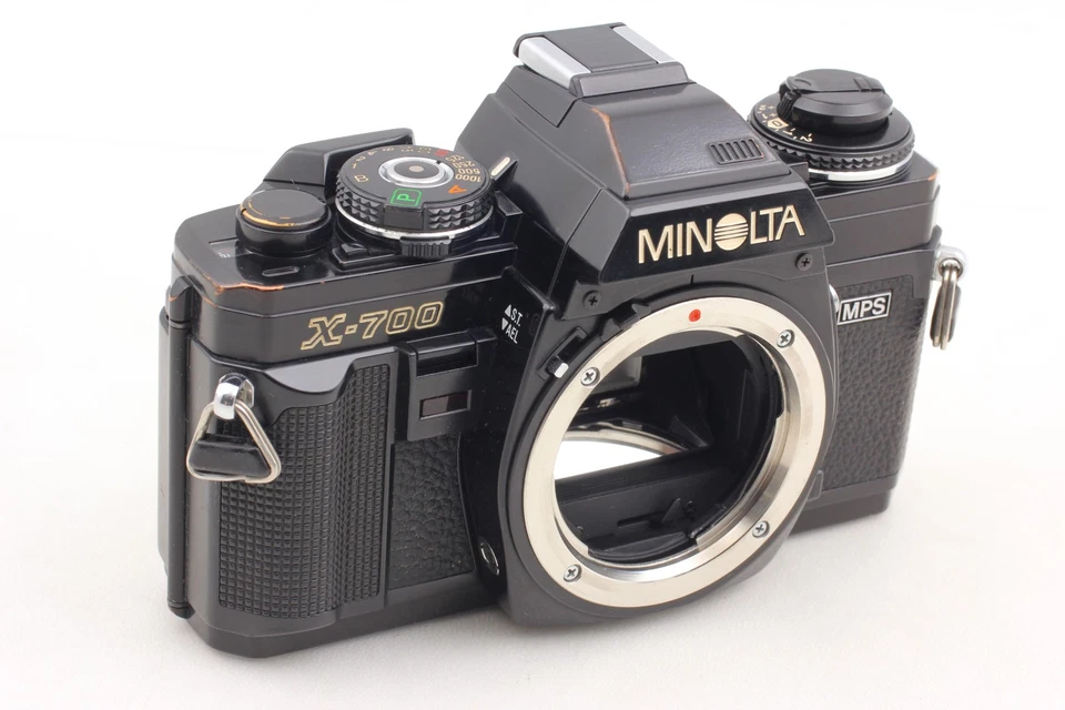 [Exc+5] Minolta Nueva X-700 Negra 35 mm Cámara fotográfica MD 50 mm f/1,4 Lente de JAPÓN Foto 2 de 4