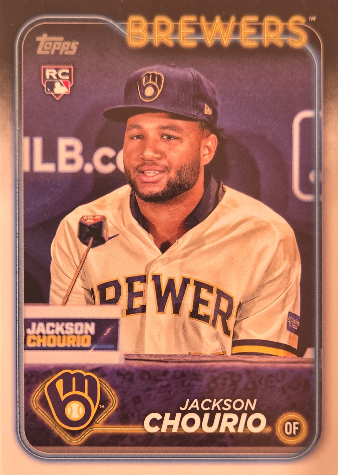 2024 TOPPS ROOKIE VARIATIONS SP #698 JACKSON CHOURIO