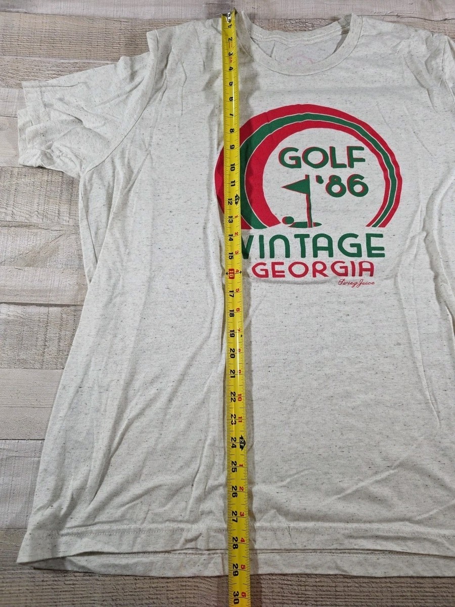 Men's XXL Swing Juice Golf T-Shirt GOLF 86' VINTAGE GEORGIA Masters/Jack/Yes Sir View 5