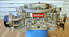 Used Edelbrock 1406 0769 4 Barrel Squarebore 650cfm Carburetor Usa Made Sbc Bbc