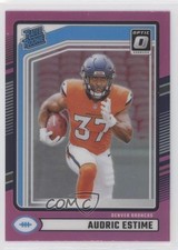 2024 Panini Donruss Rated Rookie Optic Preview Pink Prizm Audric Estime 1ic9