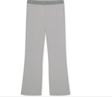 Gap GapBody Women's Ribbed High-Rise Pajama Pants Gray Size L 22289