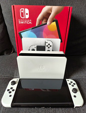 Nintendo Switch OLED Konsole Weiß 64GB inkl. Dock & Joy-Con, Wi‑Fi