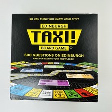 Edinburgh Taxi Board Game 600 Questions Complete Family Trivia Game UK