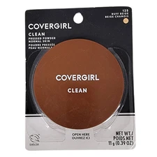 COVERGIRL Clean Pressed Powder 125 BUFF BEIGE ORIGINAL TALC