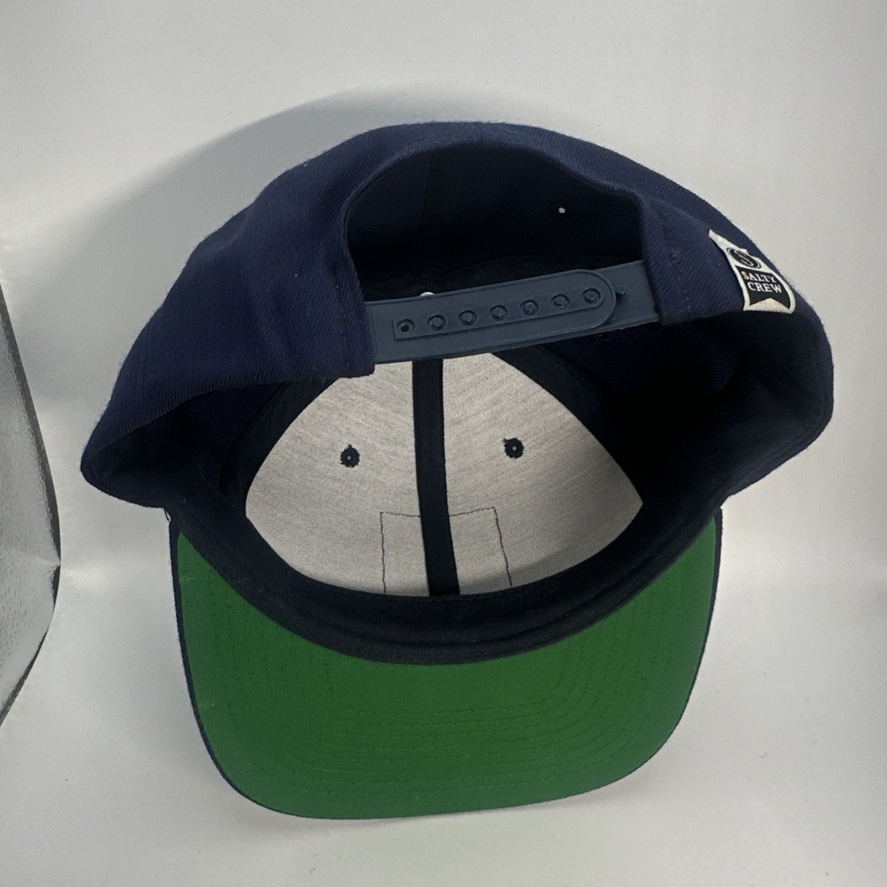 Salty Crew Snapback Cap Hat Patch Chasing Tail Yu… - image 8