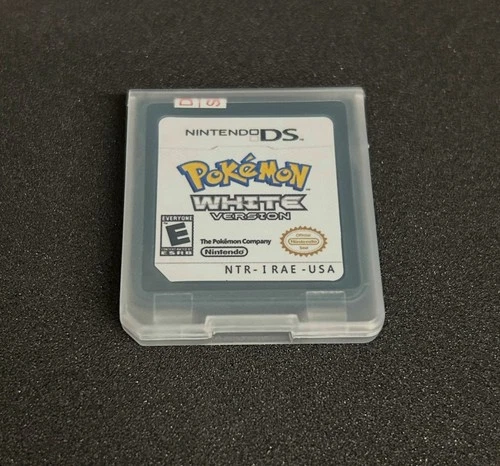 Pokemon White Version for Nintendo DS NDS 3DS US Game Card 2011 USA Very Good