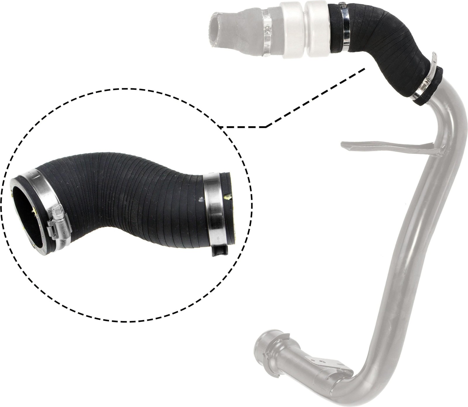 GATES 09-0481 Charger Air Hose for CITROËN,FIAT,PEUGEOT - Image 13