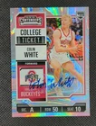 Colin White - 2024-25 Panini NIL Ohio State Buckeyes, Swirl Auto /199 Akron Zips