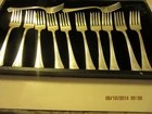 12Wallace Sterling Sliver Desset Fforkis