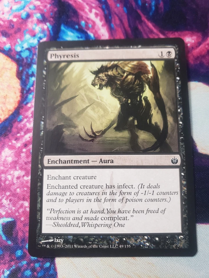 Phyresis x4 Mirrodin Besieged  Infect EDH Pauper Cube LP - Image 2 of 2