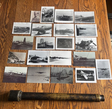 WWII 21-Photo Lot  2ft Scope Sourced from Living USAAF Veteran