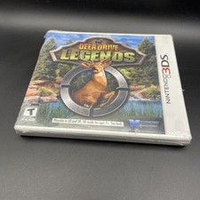 Deer Drive Legends (Nintendo 3DS, 2012) Complete BRAND NEW Plastic Damage