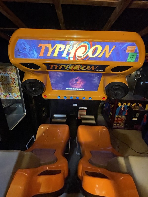 Typhoon Motion Ride Arcade Machine