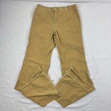Vintage 1970s Flare Corduroy Pants Womens 26x30 Hippie Hipster Woodstock 70s USA