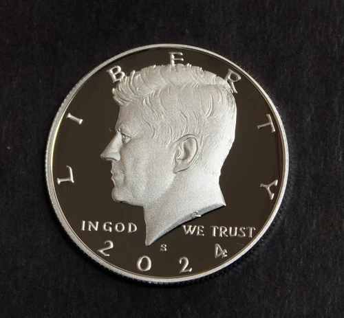 2024 S  Kennedy Half Dollar  Gem Silver Proof   Lot 4805
