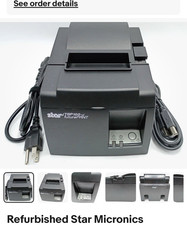 Star Micronics TSP100 143U USB Thermal POS Receipt Printer Auto-Cutter 3.13in
