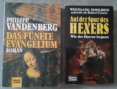 Wolfgang Hohlbein Auf der Spur des Hexers / Vandenberg Fünfte Evangelium