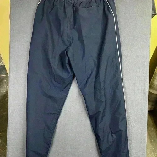 Vintage Nike Trainingsanzug Hose Jogginghose Herren XLT Navy Grau Mesh Gefüttert 0692 - Bild 4 von 8