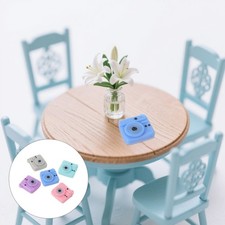  5PCS Dollhouse Camera Model: Miniature Simulation Camera Decor Mini Play Scene