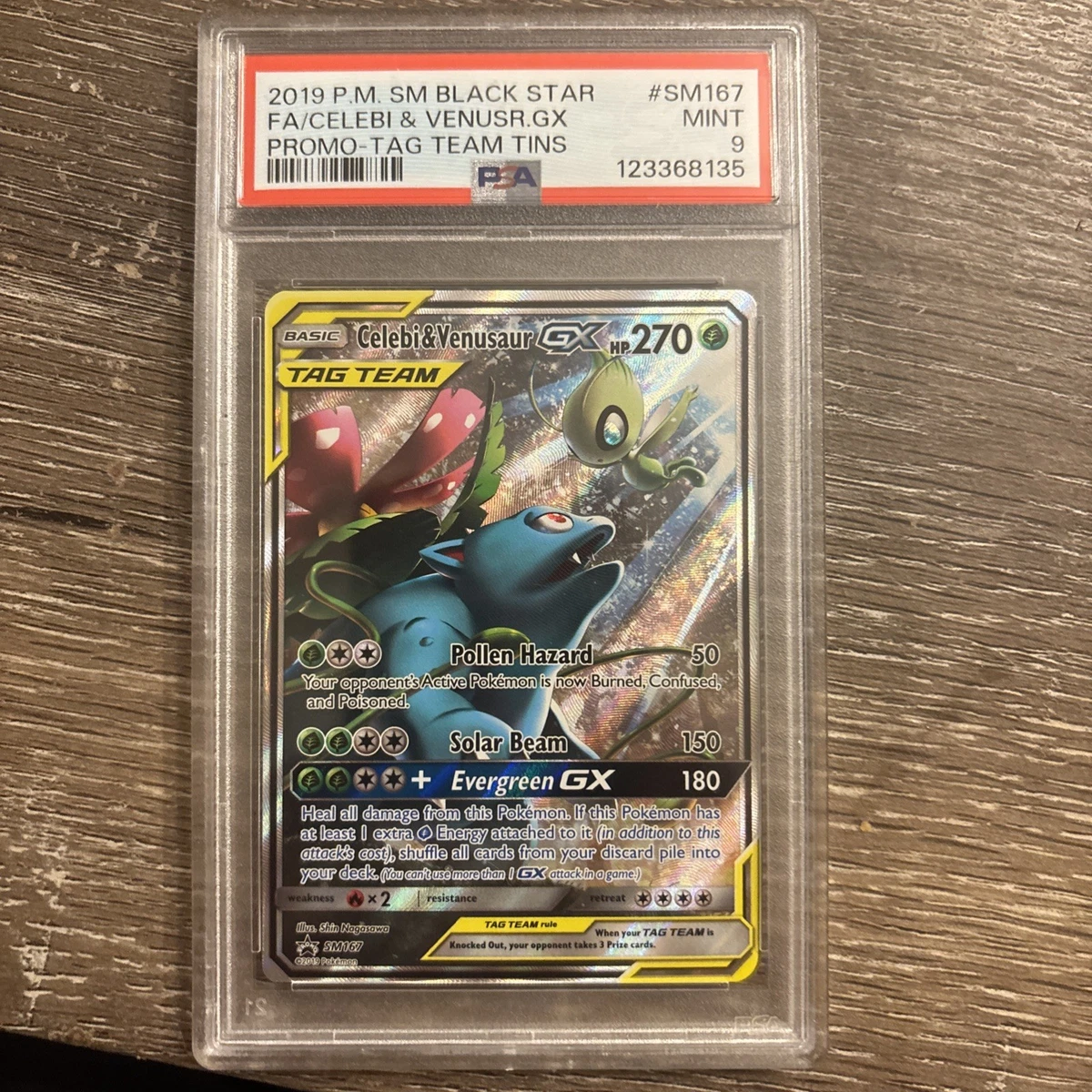 Venusaur Pokémon TCG Professional Sports Authenticator (PSA) Grade