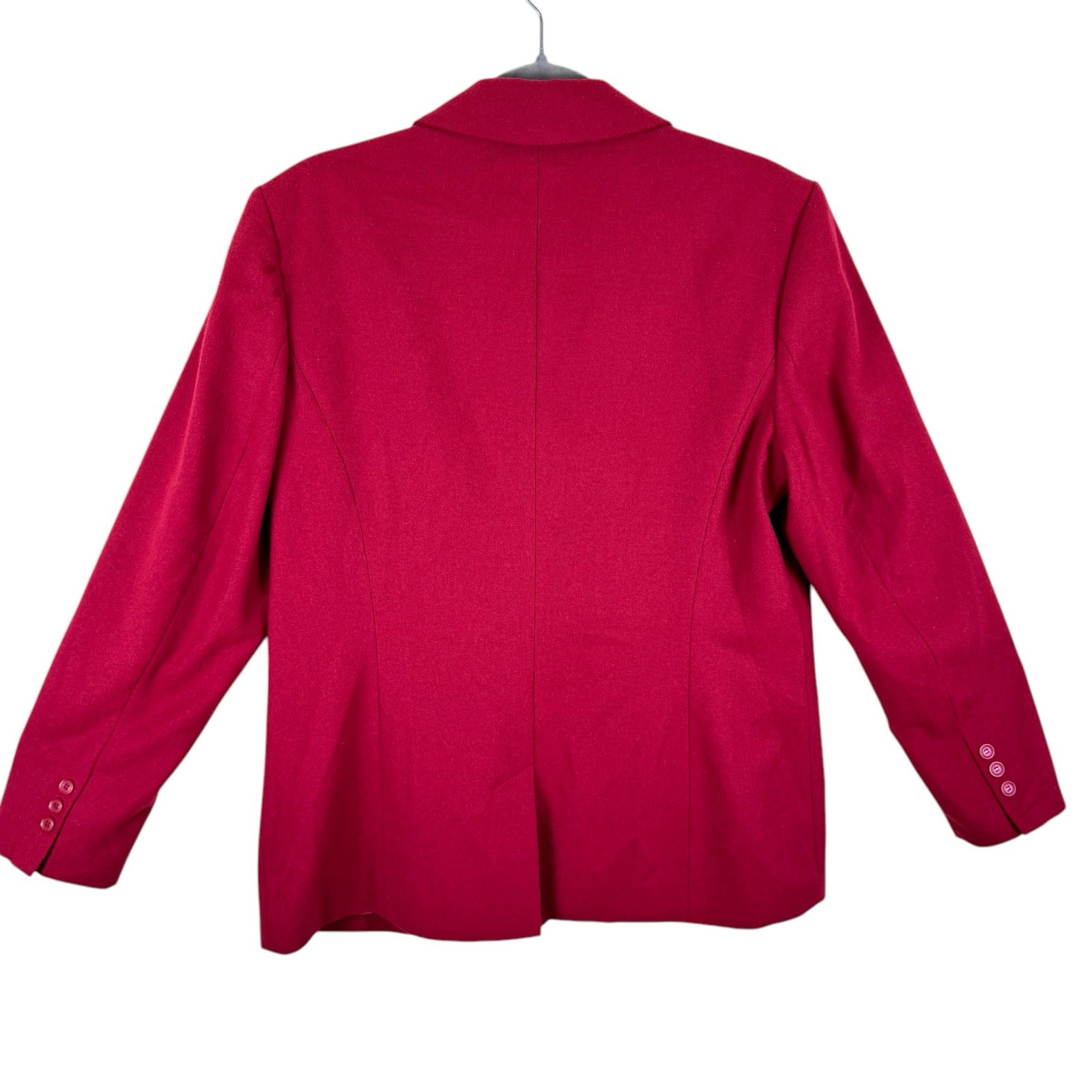 Chadwicks Red Collared Single Breasted Button Up … - image 2