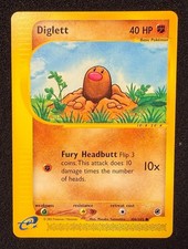 Diglett 106/165 Expedition Base Set Pokemon Card LP-NM