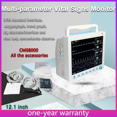 12 Inch Multi-Parameter Medical Patient Monitor   Vital Signs Monitor