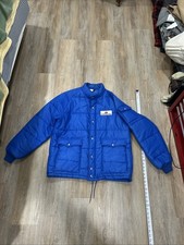 Vintage Cap 'N Jac International Logo Puffer Jacket Sz XL Truck Tractor