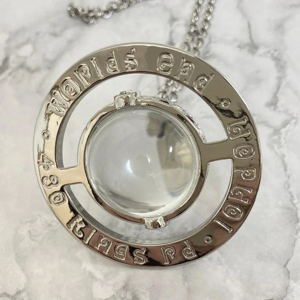 Vivienne Westwood Medium Orb Necklace Pendant Silver S2673 - Image 2 of 4
