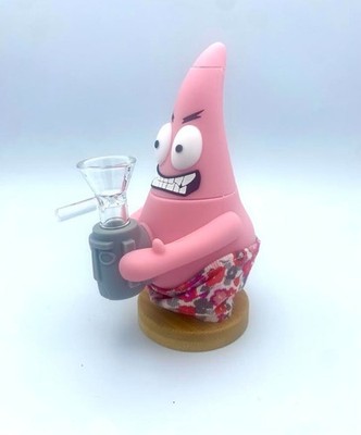 7'' Silicone Water Pipe Bong Hookah Smoking Bubbler Shisha Tobacco Pipe