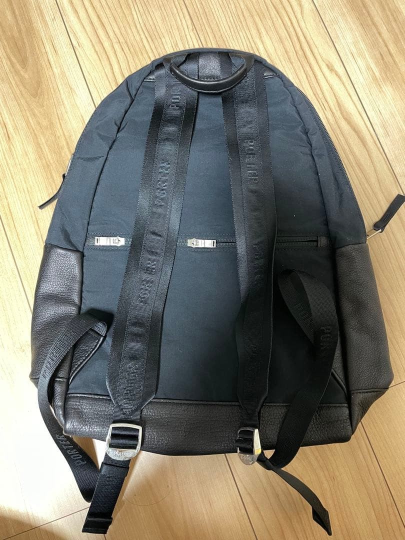 PORTER leather black backpack - image 2