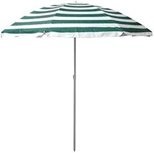 Unibos Garden Beach Patio Camping Picnic Multi Coloured Umbrella Parasol Sun Sha