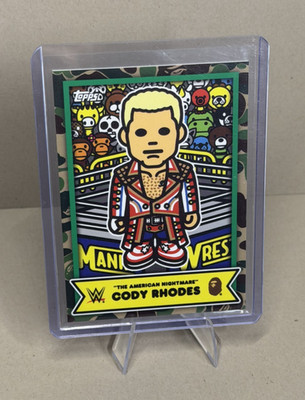 2025 Topps WWE x BAPE Cody Rhodes Baby Milo