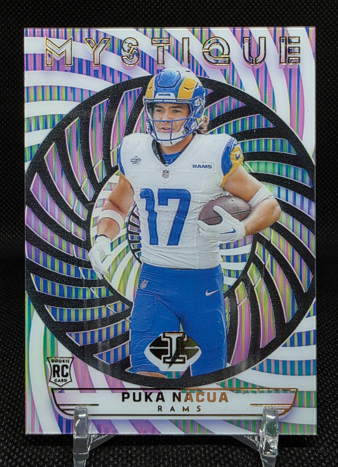 Puka Nacua 2023 Panini Illusions Football RC Mystique Acetate #27 Rams
