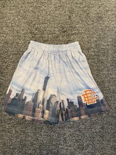 Eric Emanuel EE Basic Skyline New York City NYC Basketball Shorts Men  s Small