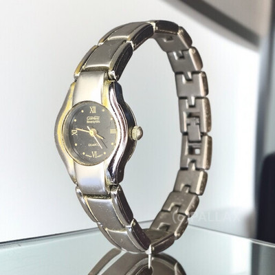 GIOVANI BEVERLY HILLS DAMEN-ARMBANDUHR EDELSTAHL SILBER QUARTZ