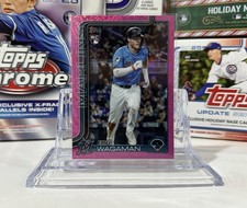 2025 Topps Eric Wagaman Pink Foil Parallel Rookie Card