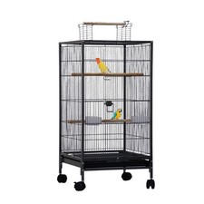 Bird Aviary Bird Cage Budgie Cage Bird Home Cage Birdhouse Animal Cage Black